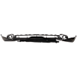 Front, Lower Textured Bumper Cover, Base Model, Without Parking Aid Sensor Holes