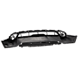 Front, Lower Textured Bumper Cover, Base Model, Without Parking Aid Sensor Holes