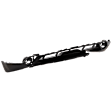 Front, Lower Textured Bumper Cover, Base Model, Without Parking Aid Sensor Holes
