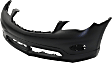 Front Primed Bumper Cover, Without Around View Monitor