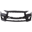 Front Primed Bumper Cover, Sport Model, With Parking Aid Sensor Holes