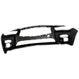 Front Primed Bumper Cover, Sport Model, Without Parking Aid Sensor Holes