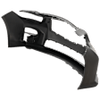 Front Primed Bumper Cover, Sport Model, Without Parking Aid Sensor Holes
