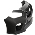 Front Primed Bumper Cover, Sport Model, Without Parking Aid Sensor Holes