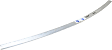 Front, Lower Bumper Reinforcement, Aluminum