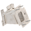 Front, Passenger Side Bumper Bracket, Bumper Mounting Bracket