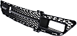 Front, Center Bumper Grille, Textured Black, 6 Cyl., 3.7L Engine