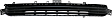Front Bumper Grille, Textured Black
