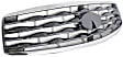 Grille, Chrome Shell with Gray Insert, Base Model
