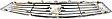 2008 Infiniti G35 Base - Grille, Chrome, Sedan