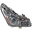 Passenger Side Headlight, with Bulb, HID/Xenon, with HID bulb and ballast, Sedan, without Adaptive Frontlighting System
