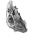 Passenger Side Headlight, with Bulb, HID/Xenon, with HID bulb and ballast, Sedan, without Adaptive Frontlighting System