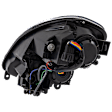 Passenger Side Headlight, with Bulb, HID/Xenon, with HID bulb and ballast