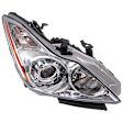 2008-2010 Infiniti G37 - Passenger Side Headlight, with Bulb, HID/Xenon, with HID bulb and ballast