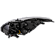2008-2010 Infiniti G37 - Passenger Side Headlight, with Bulb, HID/Xenon, with HID bulb and ballast