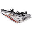 2008-2010 Infiniti G37 - Passenger Side Headlight, with Bulb, HID/Xenon, with HID bulb and ballast