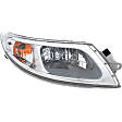 Passenger Side Headlight, with Bulb, Halogen, Clear Lens, Base Model