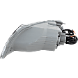 Passenger Side Headlight, with Bulb, Halogen, Clear Lens, Base Model