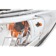 Driver Side Headlight, with Bulb, Halogen, Clear Lens, Base Model