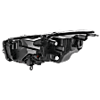 Passenger Side Headlight, with Bulb, LED, without Adaptive Frontlighting System