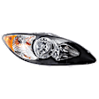 Passenger Side Headlight, with Bulb, Halogen, Clear Lens