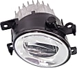 Front, Passenger Side Fog Light, With bulb(s), LED