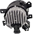 Front, Driver Side LED Fog Light, With bulb(s)