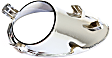 Driver Side Fog Light Trim, Chrome