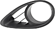 Front, Driver Side Fog Light Trim, Primed, Base Model