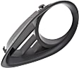 Front, Driver Side Fog Light Trim, Primed, Base Model