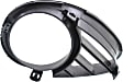 Front, Driver Side Fog Light Trim, Primed, Base Model