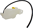 Coolant Reservoir, 4 Cyl., 2.0L Engine, with Cap and Hose
