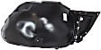 Front, Passenger Side, Front Section Fender Liner