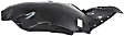 Front, Driver Side, Front Section Fender Liner
