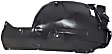 Front, Driver Side, Rear Section Fender Liner, Convertible (Without Premium Package)/Coupe (Manual Transmission)