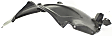 Front, Passenger Side, Rear Section Fender Liner