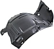 Front, Passenger Side, Front Section Fender Liner, Without Sport Package