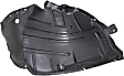 Front, Passenger Side, Front Section Fender Liner, Without Sport Package