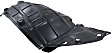 Front, Passenger Side, Front Section Fender Liner