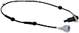 Rear, Passenger Side ABS Speed Sensor, SE Model, 6 Cyl., 3.5L Engine