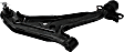 Front, Passenger Side, Lower Control Arm, With Ball Joint Assembly, FWD
