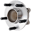 Front, Driver or Passenger Side Wheel Hub, with Bearing, RWD