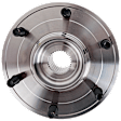 Rear, Driver or Passenger Side Wheel Hub, With Bearing, With Sensor, 6 in. x 5.5 in. Bolt Pattern
