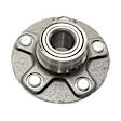 Rear, Driver or Passenger Side Wheel Hub, With Bearing, 5 x 4.5 in. Bolt Pattern