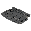 Front Engine Splash Shield, Engine Under Cover, Upper Section