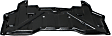 Front Engine Splash Shield, Engine Under Cover, 6 Cyl., 3.5L Engine
