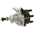 Distributor, 6 Cyl., 3.3L Engine, 2-prong and 6-prong Rectangular Connectors, Includes Cap, Module, and Rotor