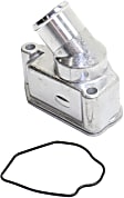 2001-2003 Isuzu Rodeo Sport - Thermostat, with Housing, 4 Cyl., 2.2L Engine, GAS, 198 Degree