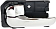 Front, Driver Side Interior Door Handle, Chrome, With Door Lock Button, 6 Cyl., 3.0L Engine