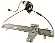 Front, Passenger Side Power Window Regulator, With Motor